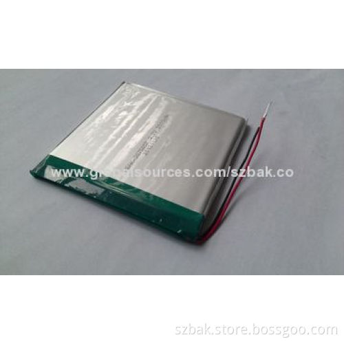 406997P 3.7V 3,400mAh Li-polymer Battery for Tablet PCs, Medical Devices, Mobile Printers